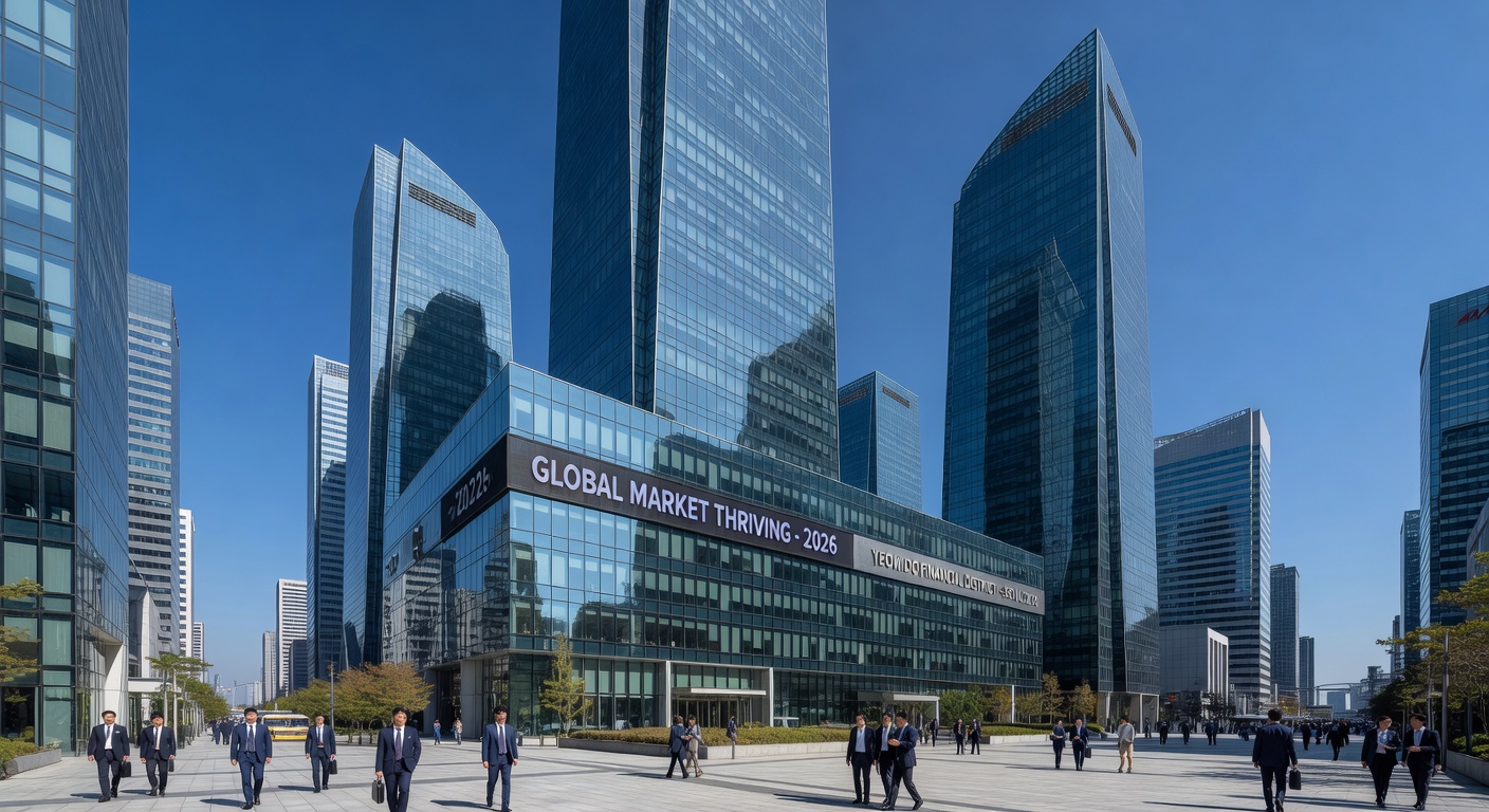 Seoul Yeouido Financial District Skyline 2026