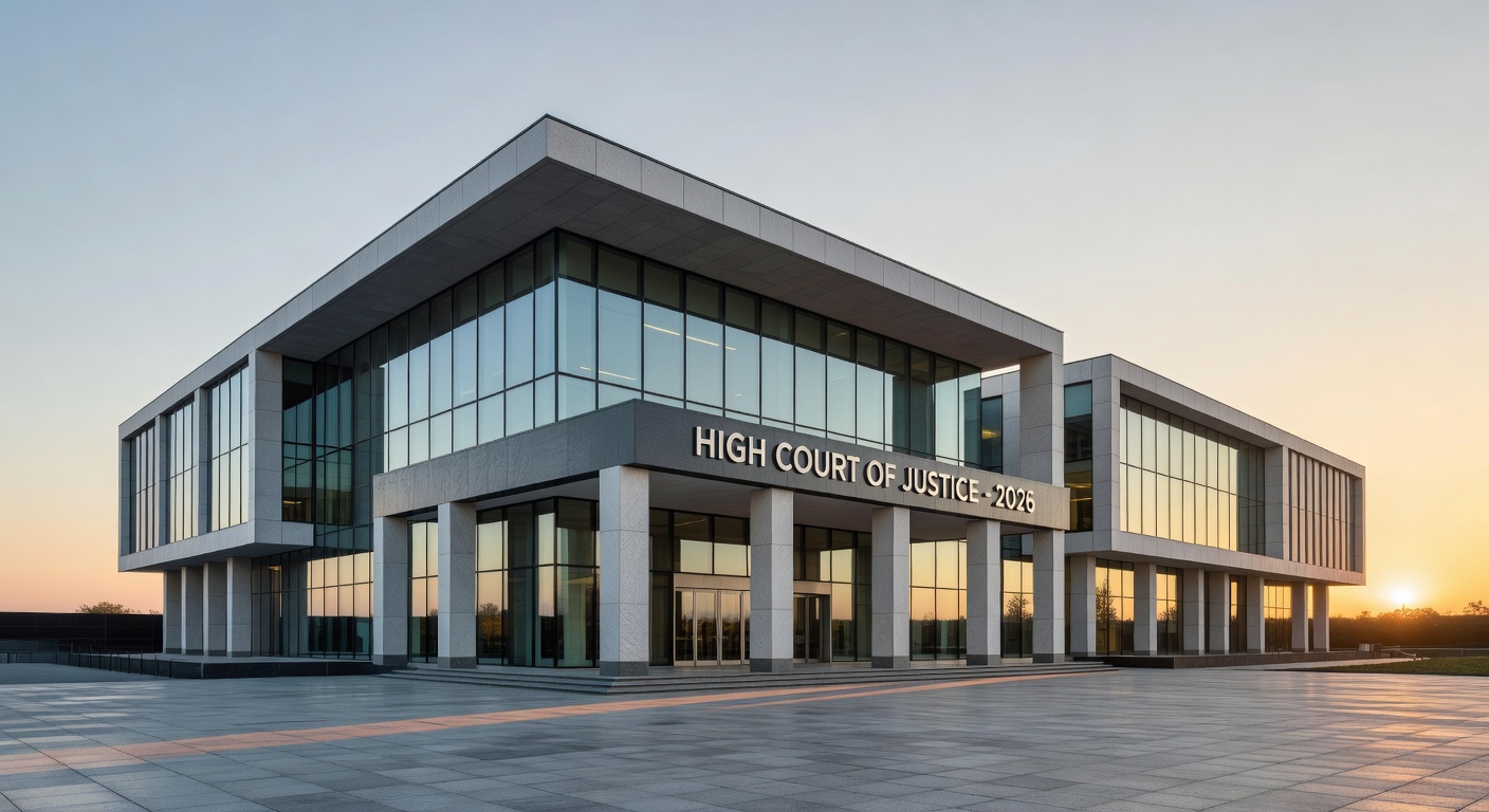 Modern High Court Architectural Exterior 2026