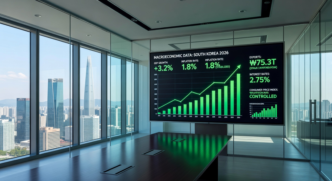Financial Stability and Growth Chart Concept