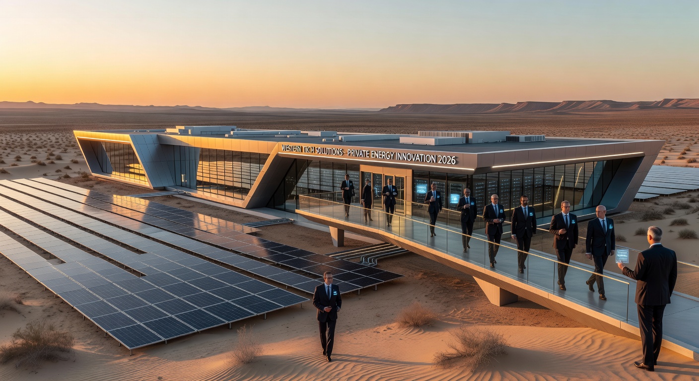 AI Data Center Powered by Private Solar Grid 2026