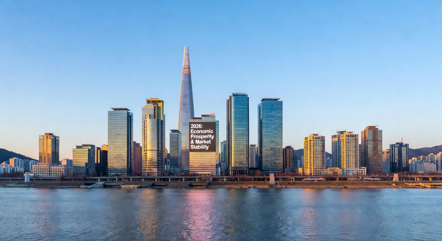 Seoul Skyline Symbolizing Economic Stability and Future Growth