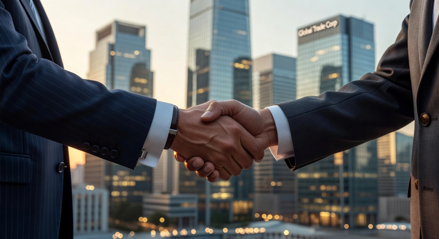 International Business Alliance Handshake