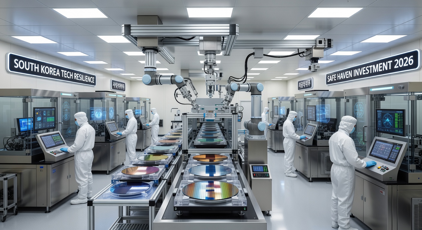 Advanced Semiconductor Production Facility in South Korea