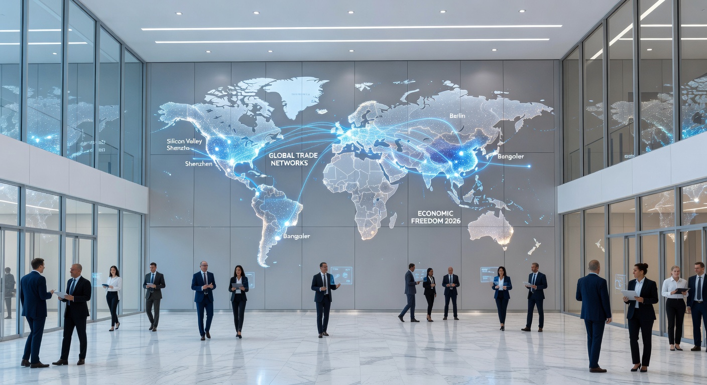 Global Tech Hubs and Economic Freedom Map 2026