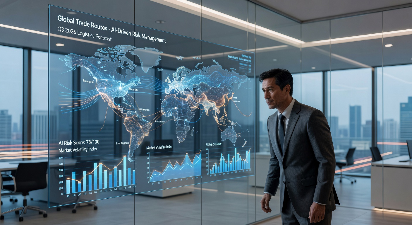 Investor Reviewing AI Supply Chain Data 2026