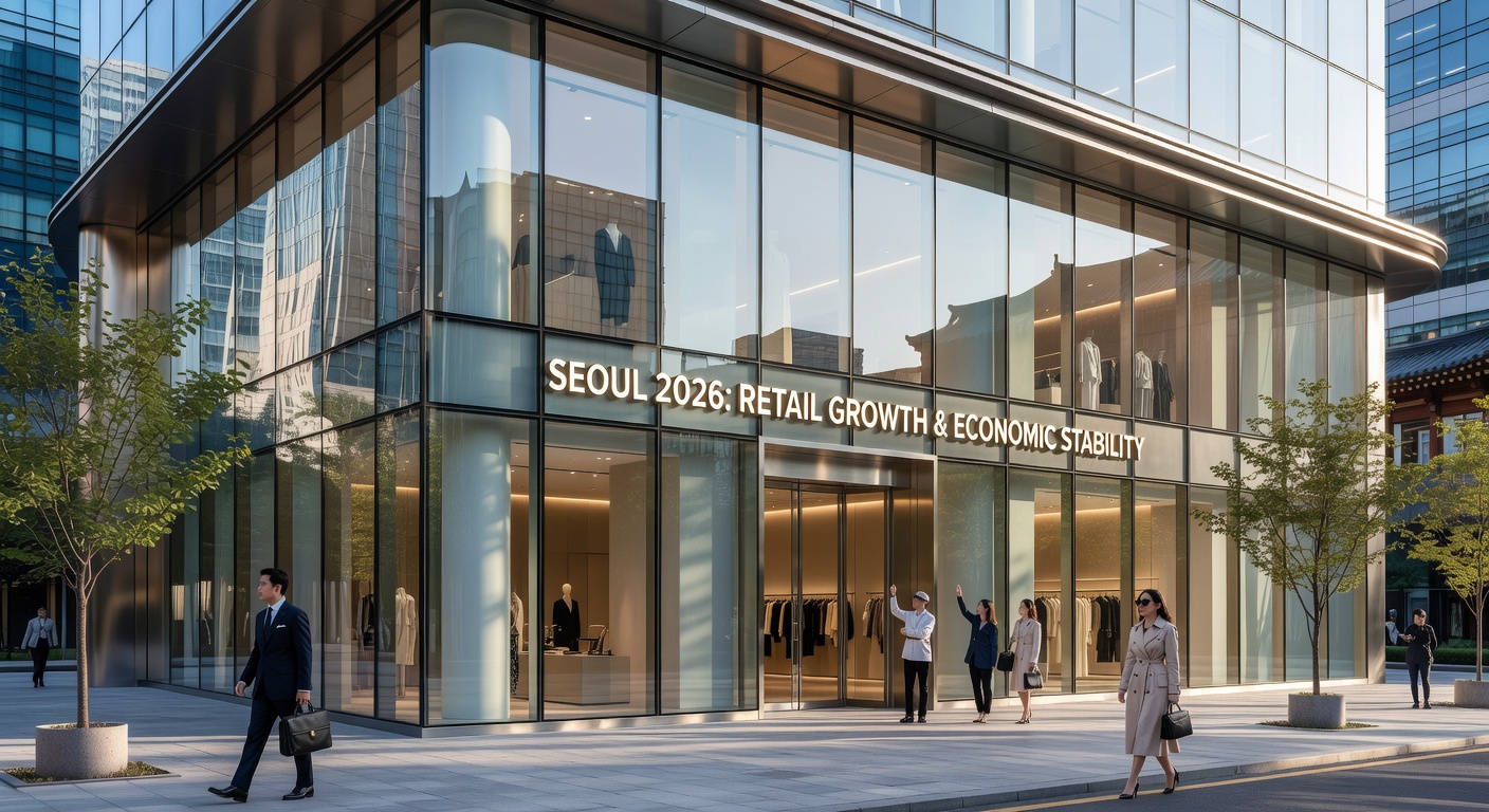 Luxury Fashion Boutique in Modern Seoul 2026