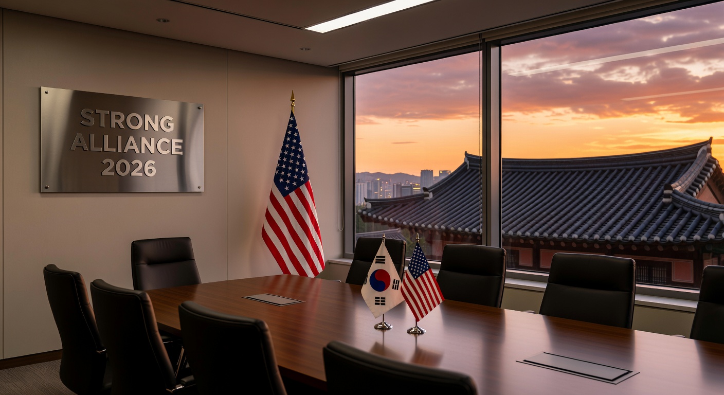 South Korea and United States Diplomatic Alliance Setting in Seoul