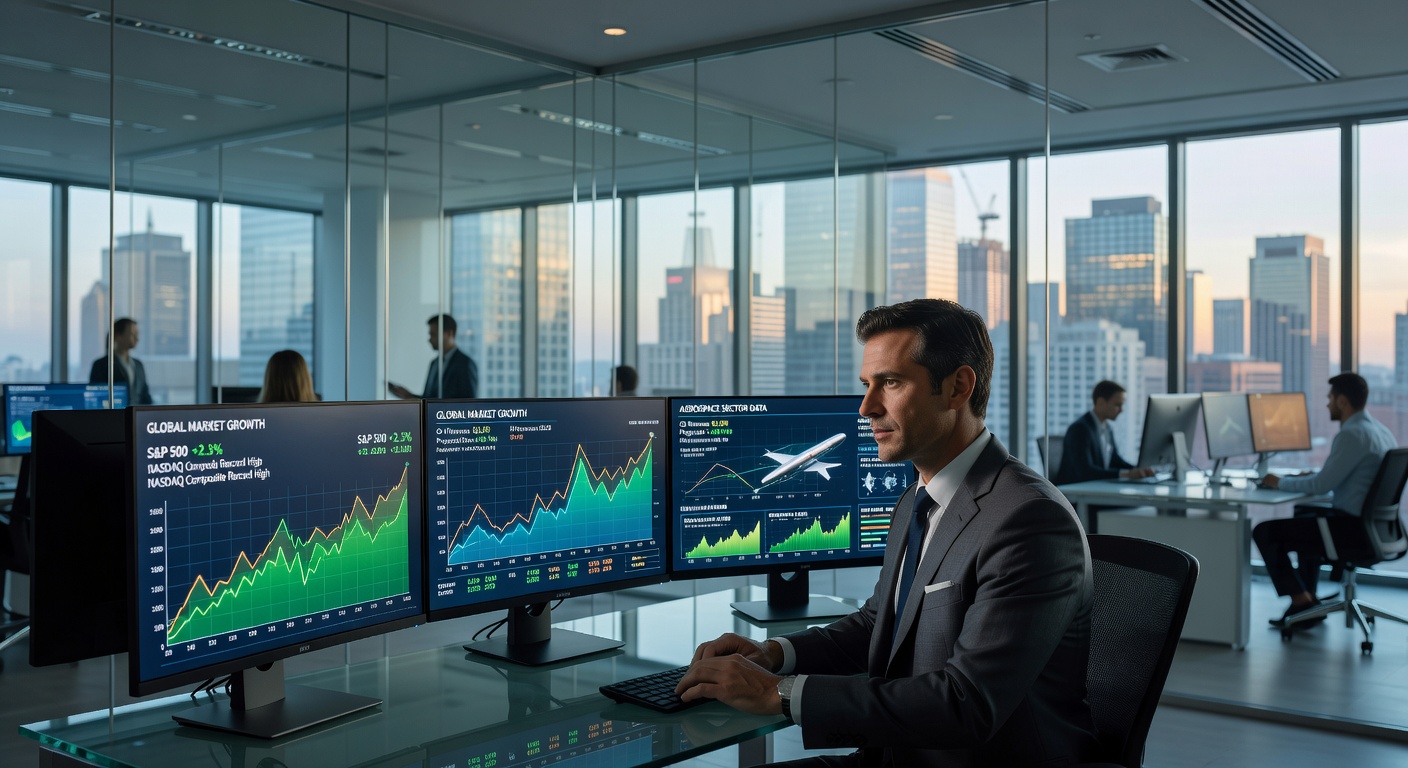 Global Investor Analyzing 2026 Space Market Data