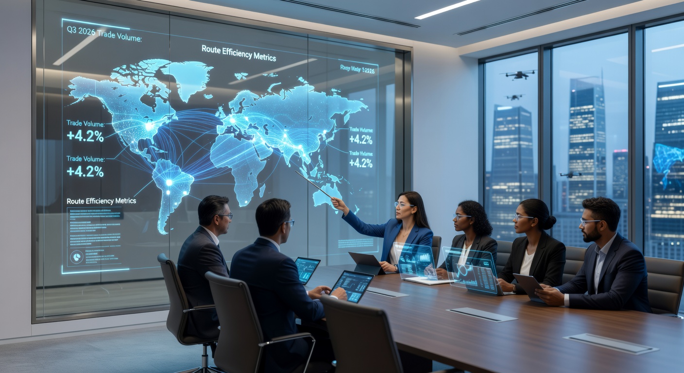 Global Supply Chain Strategic Planning Boardroom