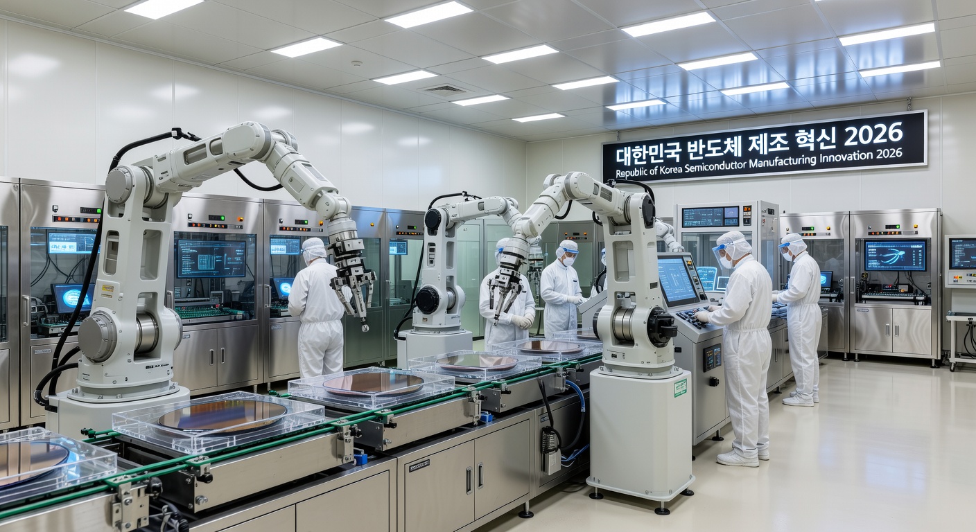 Advanced semiconductor manufacturing facility in South Korea 2026