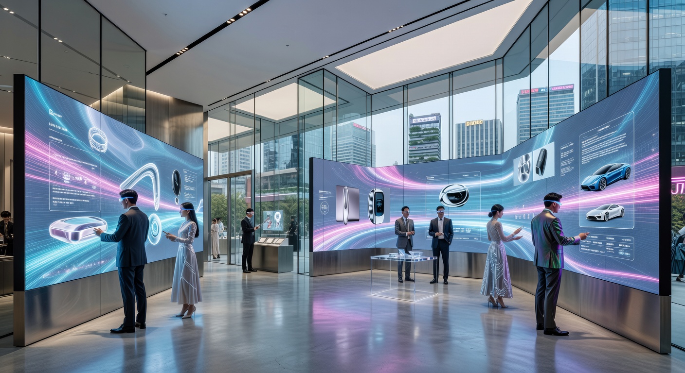 Futuristic Interactive Retail Space in Seoul 2026