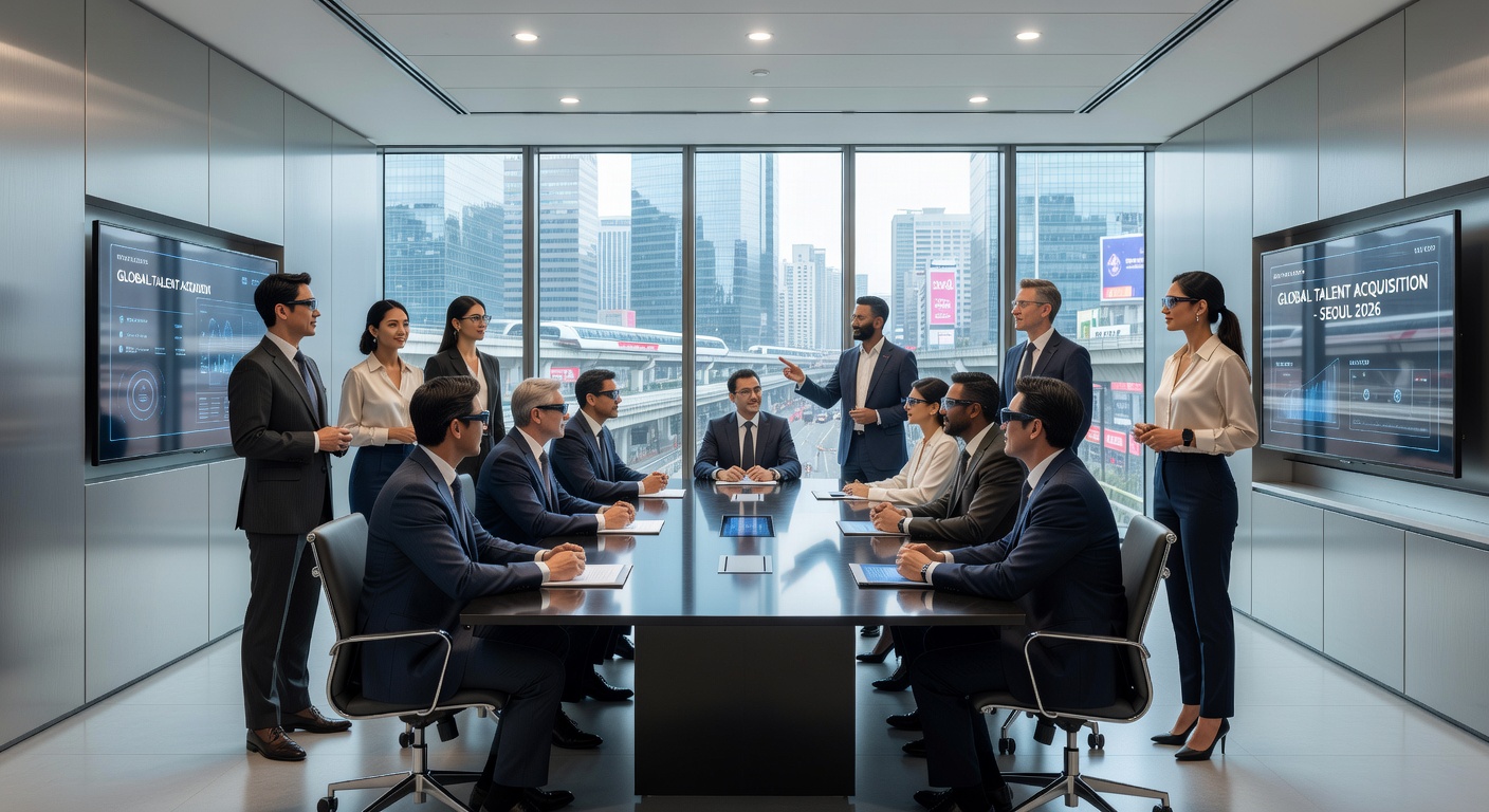 Executive Business Meeting and Talent Acquisition in Seoul